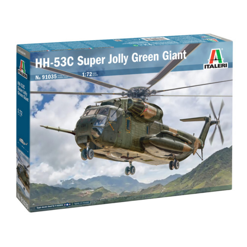 Hélicoptère HH-53C Super Jolly Green Giant - échelle 1/72 - ITALERI 91035