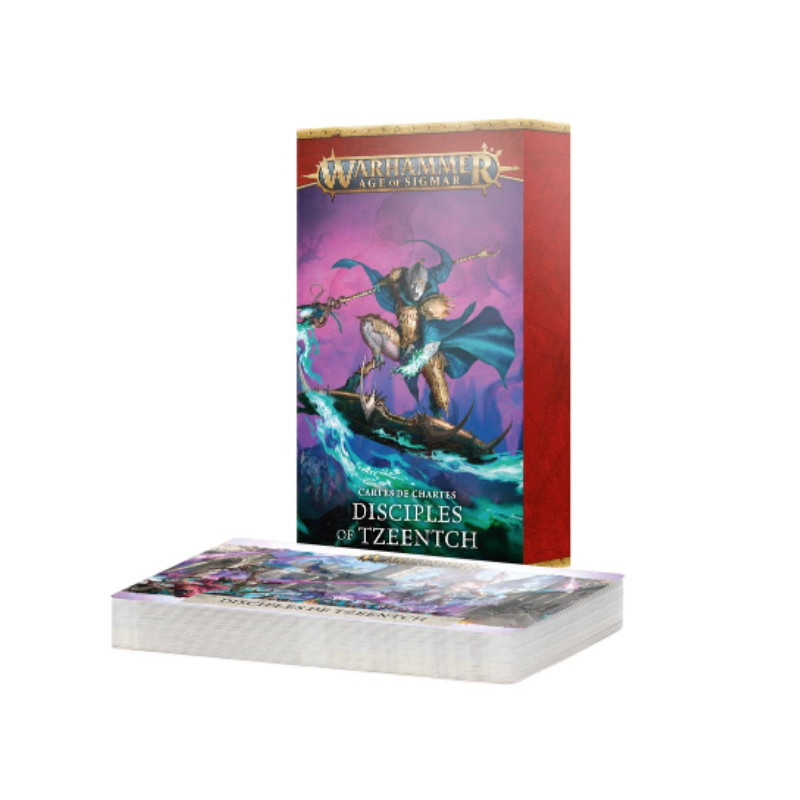 Cartes de Charte: Disciples of Tzeentch (français) - Warhammer Age Of Sigmar 83-46