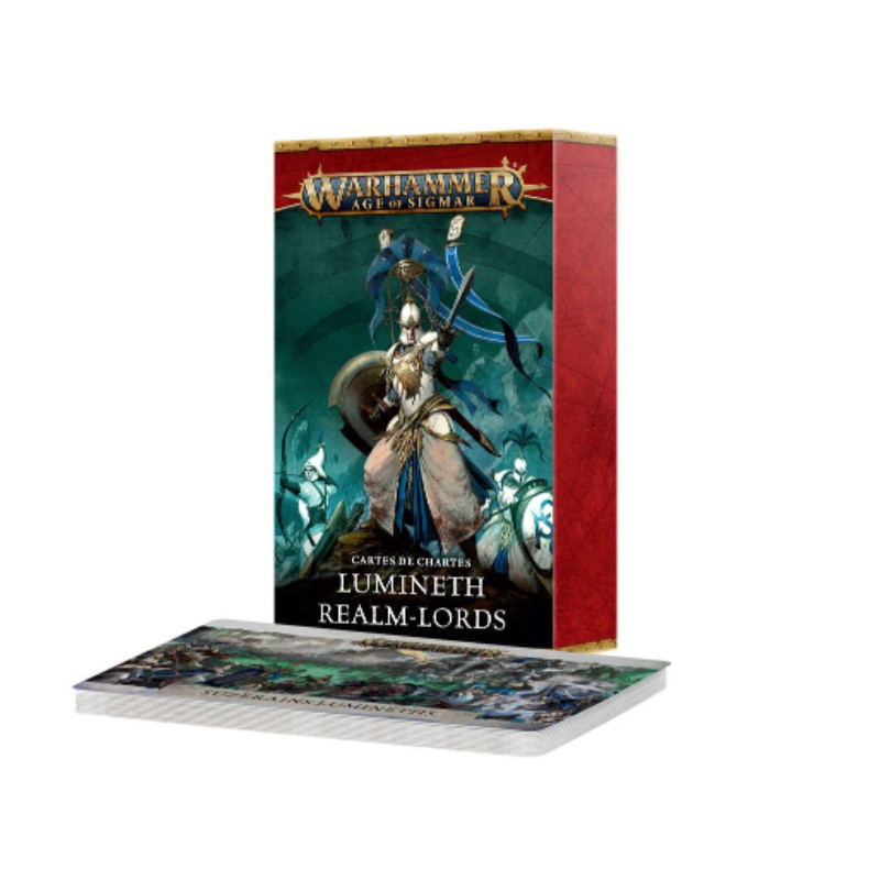 Cartes de Charte: Lumineth Realm-lords (français) - Warhammer Age Of Sigmar 87-03