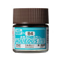 H-084 Mahogany satiné Mr Hobby Gunze Aqueous - pot acrylique 10 ml