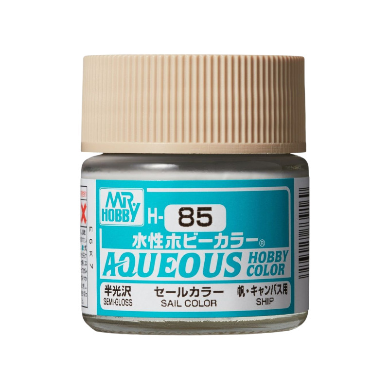 H-085 Sail Color satiné Mr Hobby Gunze Aqueous - pot acrylique 10 ml