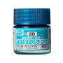 H-088 Metallic Blue brillant Mr Hobby Gunze Aqueous - pot acrylique 10 ml