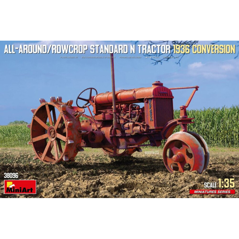 Tracteur polyvalent Rowcrop Standard N 1936 - 1/35 - MINIART 38096