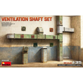 Ensemble de gaines de ventilation - 1/35 - MINIART 35650