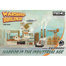 Chantier naval de guerre - Port à l'ère industrielle (modèle cartoon) - MENG WB-006