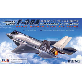 Lockheed Martin F-35A Lightning II Chasseur de la Royal Netherland Air Force - 1/48 - MENG LS-011