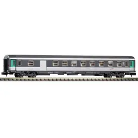 Voiture Corail B6Du mixte fourgon/2ème CL. logo flèche SNCF ép. IV - N 1/160 - Piko 94088