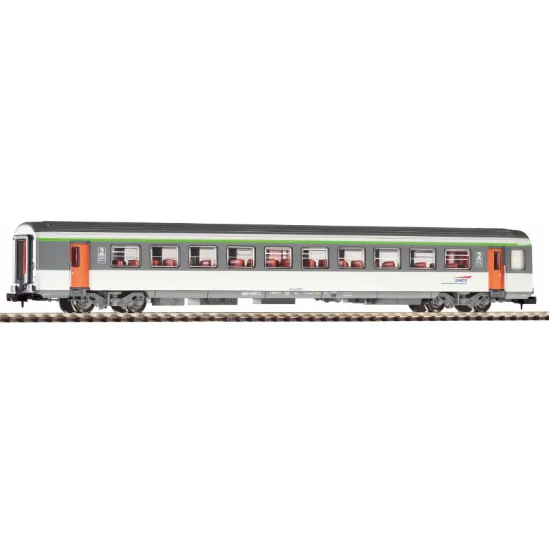 Voiture Corail B11tu 2ème CL. logo flèche SNCF ép. IV - N 1/160 - Piko 94085