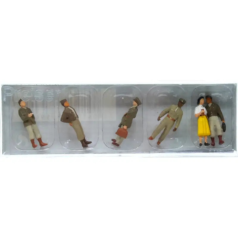 Soldats US 1950 - HO 1/87 - PREISER 10594