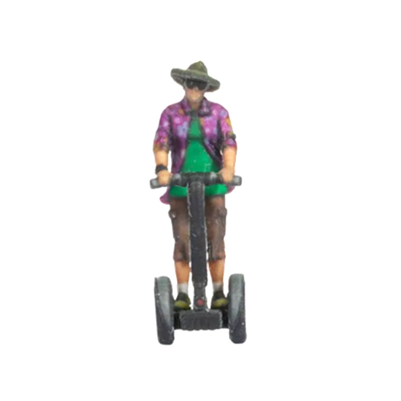 Personnage 3D : conducteur de Segway - HO 1/87 - NOCH 10606