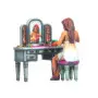 Personnage 3D : femme devant sa coiffeuse - HO 1/87 - NOCH 10423