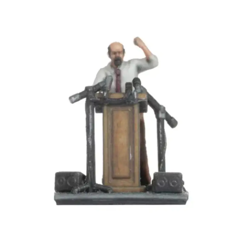 Personnage 3D : homme faisant un discours - HO 1/87 - NOCH 10025