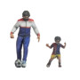 Personnage 3D : football en famille - HO 1/87 - NOCH 10604