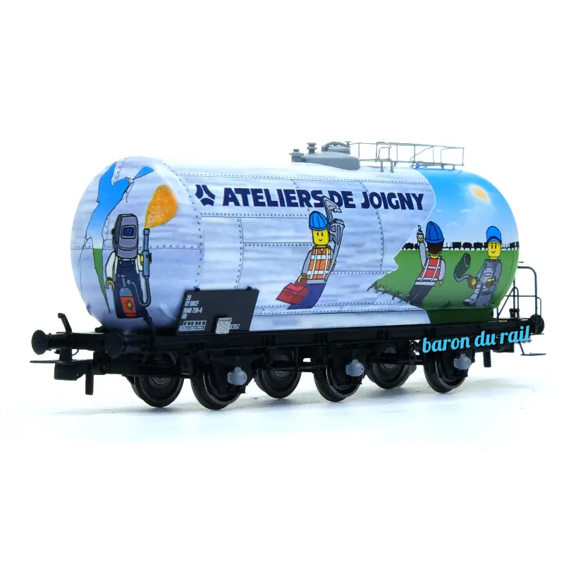 Wagon-citerne à 3 essieux « Ateliers de Joigny », ép. VI - HO 1/87 - JOUEF HJ6295
