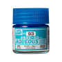 H-093 Clear Blue brillant (bleu transparent) Mr Hobby Gunze Aqueous - pot acrylique 10 ml
