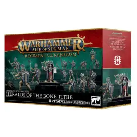 Régiment de Renom: Hérauts de la Dîme d'Os: Ossiarch Bonereapers - Warhammer Age Of Sigmar 94-43