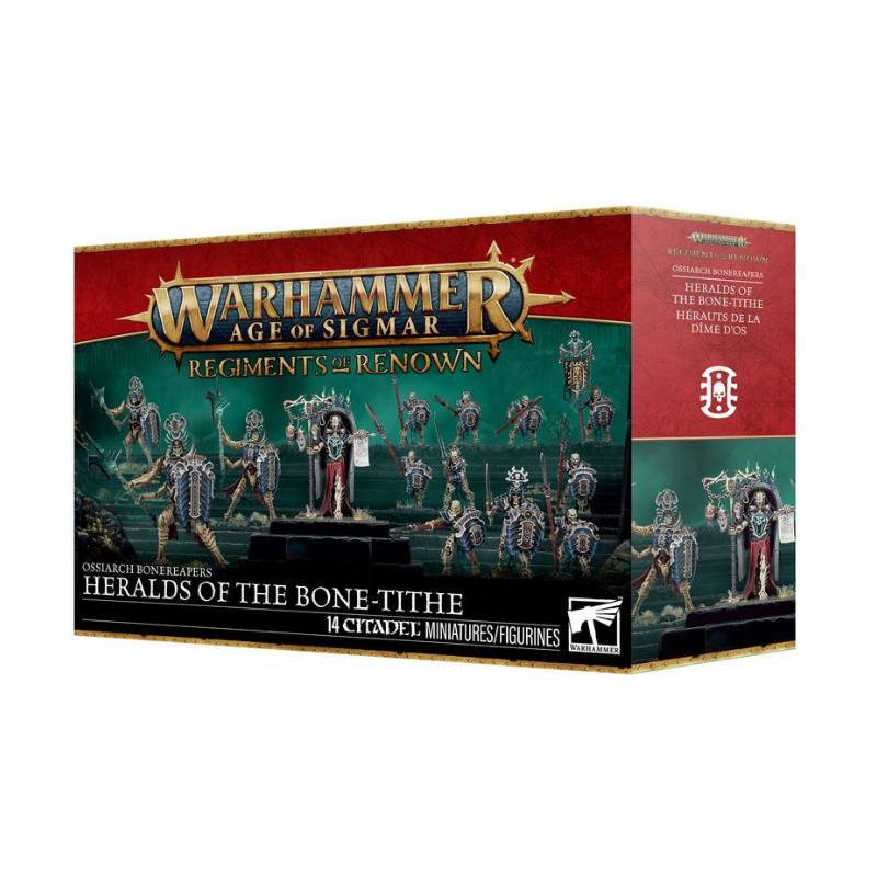 Régiment de Renom: Hérauts de la Dîme d'Os: Ossiarch Bonereapers - Warhammer Age Of Sigmar 94-43