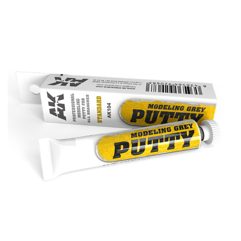 Putty professionnel gris standard - AK INTERACTIVE AK104