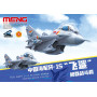 Avion de chasse embarqué J-15 Flying Shark de la marine de l'APL (modèle cartoon) - MENG mPLANE-008