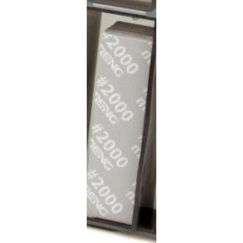 Papier de ponçage flexible haute performance (recharge extra fine/grain 2000) - MENG MTS-042d