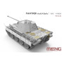 Char moyen allemand Sd.Kfz.171 Panther Ausf.A Early - 1/35 - MENG TS-046
