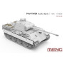 Char moyen allemand Sd.Kfz.171 Panther Ausf.A Early - 1/35 - MENG TS-046
