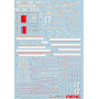 Décalcomanies de marquage de la marine de l'APL Shandong (pour PS-006) - 1/700 - MENG SPS-080