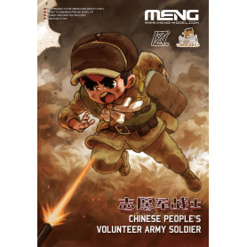 Soldat de l'Armée populaire de volontaires chinoise (maquette cartoon) - MENG MOE-005