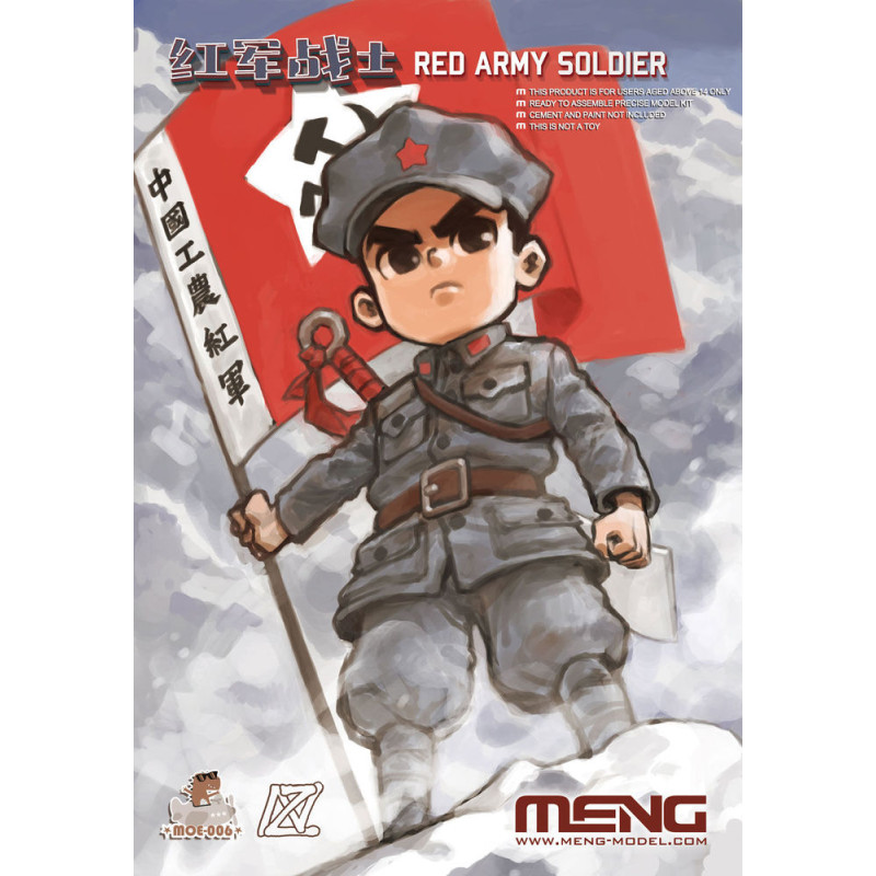 Soldat de l'Armée rouge (Figurine cartoon) - MENG MOE-006