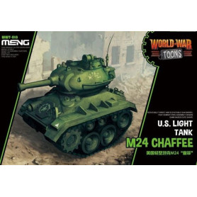 Char léger américain M24 Chaffee (modèle cartoon) - MENG WWT-018