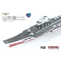 Porte-avions Marine de l'APL Shandong (Édition pré-colorée) - 1/700 - MENG PS-006s