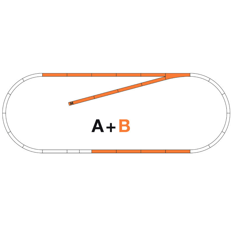 Coffret B Rocoline ballast souple - HO 1/87 - ROCO 42020