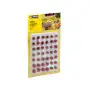 42x mini-touffes d'herbe « fleuries » rouge 6mm - HO 1/87 - NOCH 07035