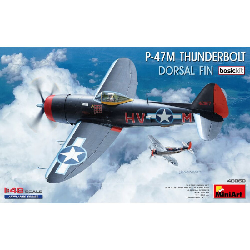P-47M Thunderbolt. Kit de base - 1/48 - MINIART 48060