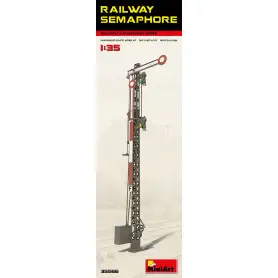 Sémaphore ferroviaire - 1/35 - MINIART 35566