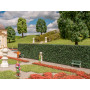 2x haies hautes vert foncé 50cm - HO 1/87 - NOCH 21520