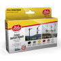 Set 6x 15ml signaux ferroviaires Rail Center - AMMO R-1033