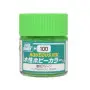 H-100 Vert Fluorescent Mr Hobby Gunze Aqueous - pot acrylique 10 ml