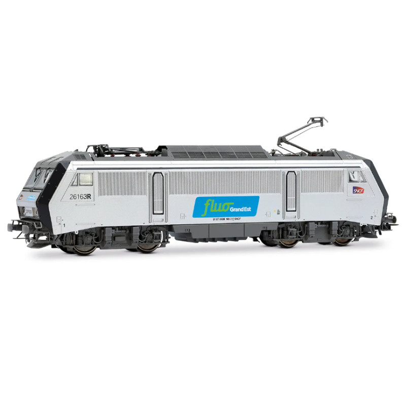 BB 26163R, livrée « Fluo » Grand-Est digitale son - ép VI - HO 1/87 - JOUEF HJ2470S