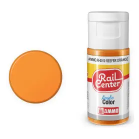 Peinture acrylique Reefer orange Rail Center 20ml - AMMO R-0010