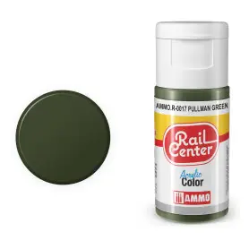 Peinture acrylique vert Pullman Rail Center 20ml - AMMO R-0017