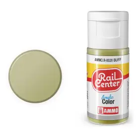 Peinture acrylique gris suède Rail Center 20ml - AMMO R-0028