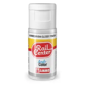 Peinture acrylique finition brillante Rail Center 20ml - AMMO R-0044
