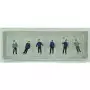Personnel de chemin de fer DB époque III - échelle N - PREISER 79224