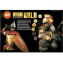 Set couleurs non metallic metal Gold - AK INTERACTIVE AK11606