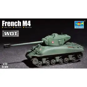 Char M4 Sherman français - échelle 1/72 - TRUMPETER 07169