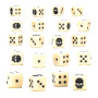 Set de 20 dés - Warhammer 65-36