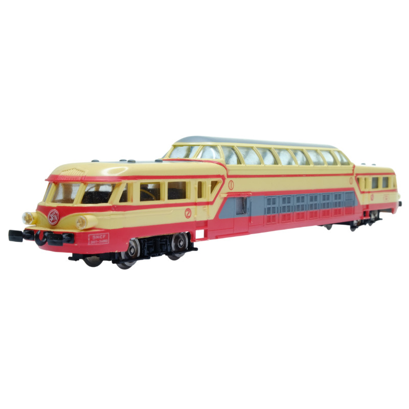 Autorail Jouef HO 852 Nice-Genève, état Impeccable, Comme Neuf !