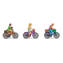 3x cyclistes - Z 1/220 - NOCH 44532