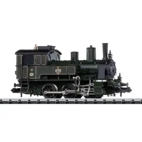 Locomotive à vapeur de classe R 3/3 ép. II digitale sonore - N 1/160 - MINITRIX 16332